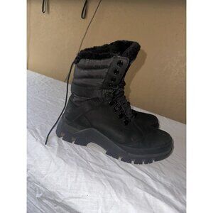 TIMBERLAND WOMEN'S JENNESS FALLS INSULATED BOOTS Black FULL GRAIN SIZE 7